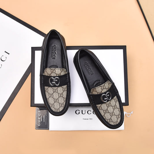 Gucci* - the top version of Gucci classic beanie shoes! Made of imported original cowhide, with a comfortable first layer of sheepskin lining!