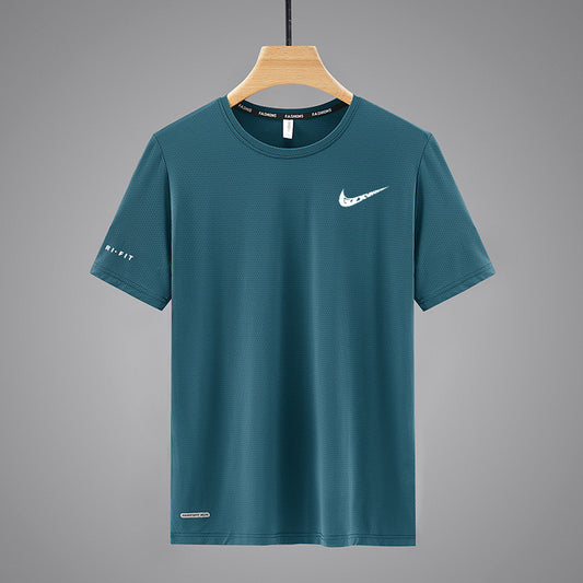 Nike Breathable Running Gym Quick Dry Fit 100% Polyester T-shirt